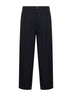 Pantaloni classici in fresco lana blu