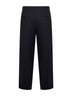 Pantaloni classici in fresco lana blu