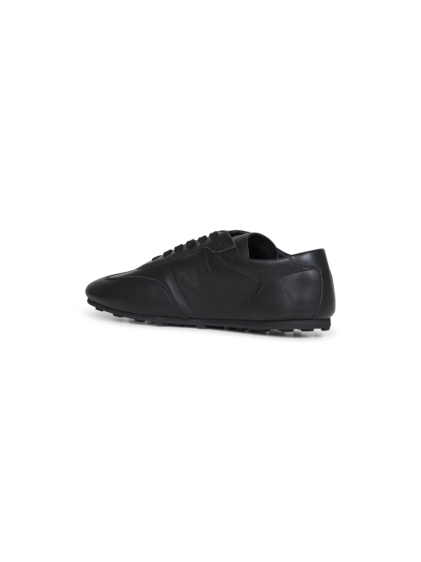 Black nappa leather Softy Soccer sneakers