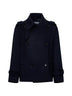 Laveno wool and cashmere short coat