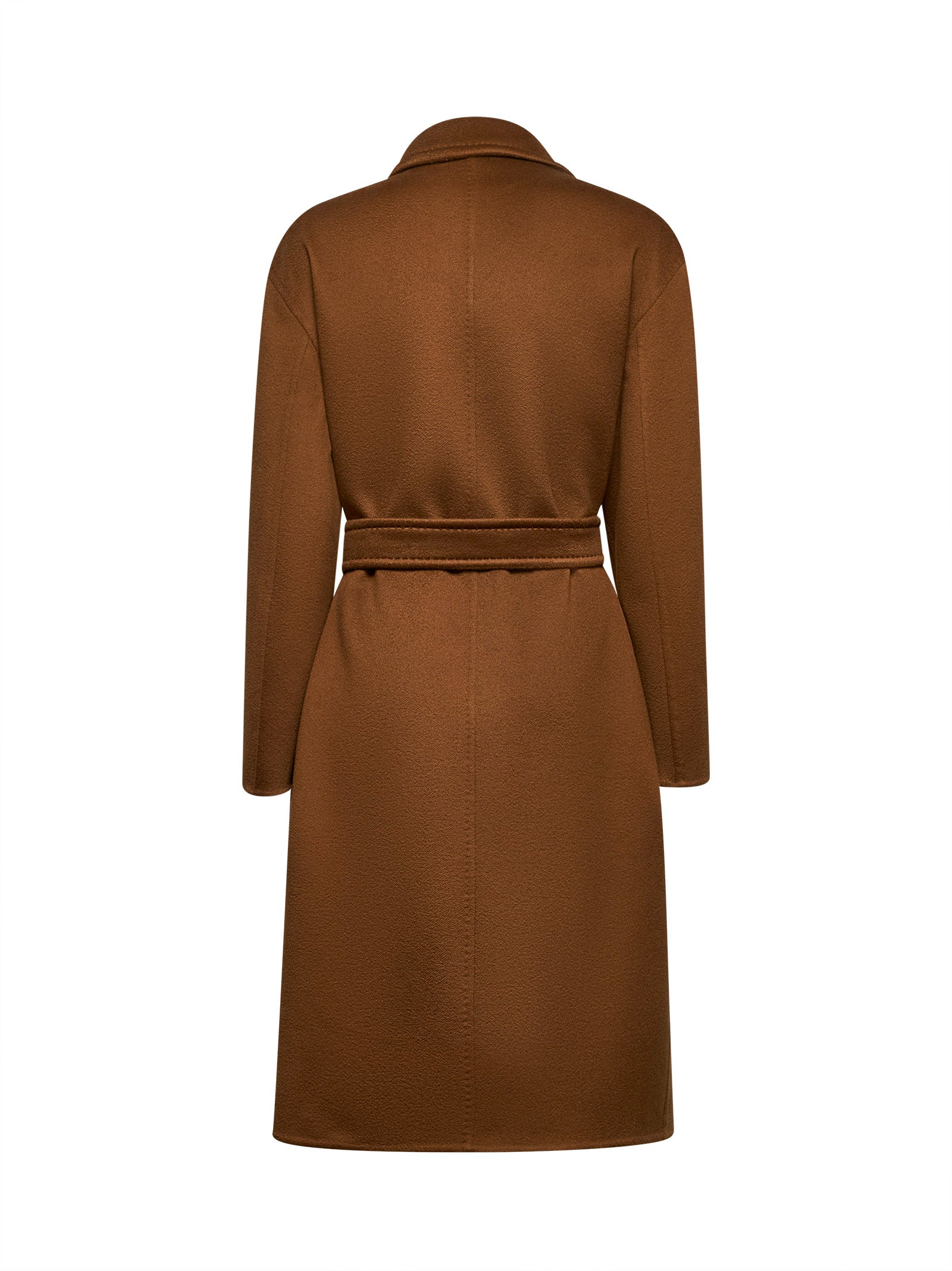 Brown cashmere MELINDA midi coat – Daniello.com