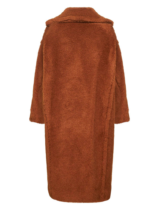 Brown TEDGIRL Teddy Bear Icon Coat coat