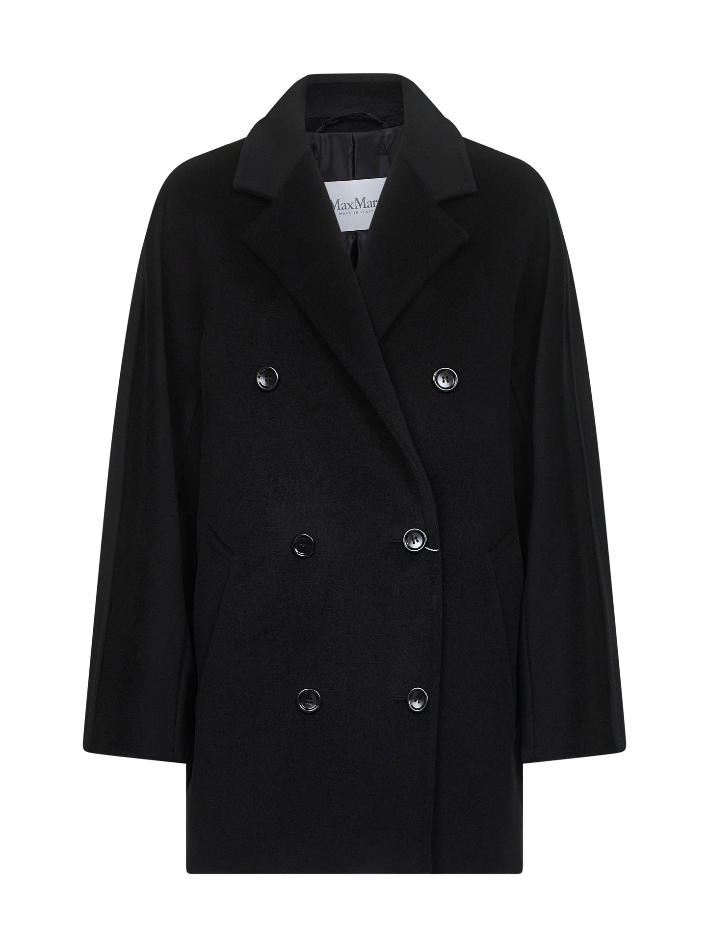 Black 101801 short Icon Coat REBUS coat