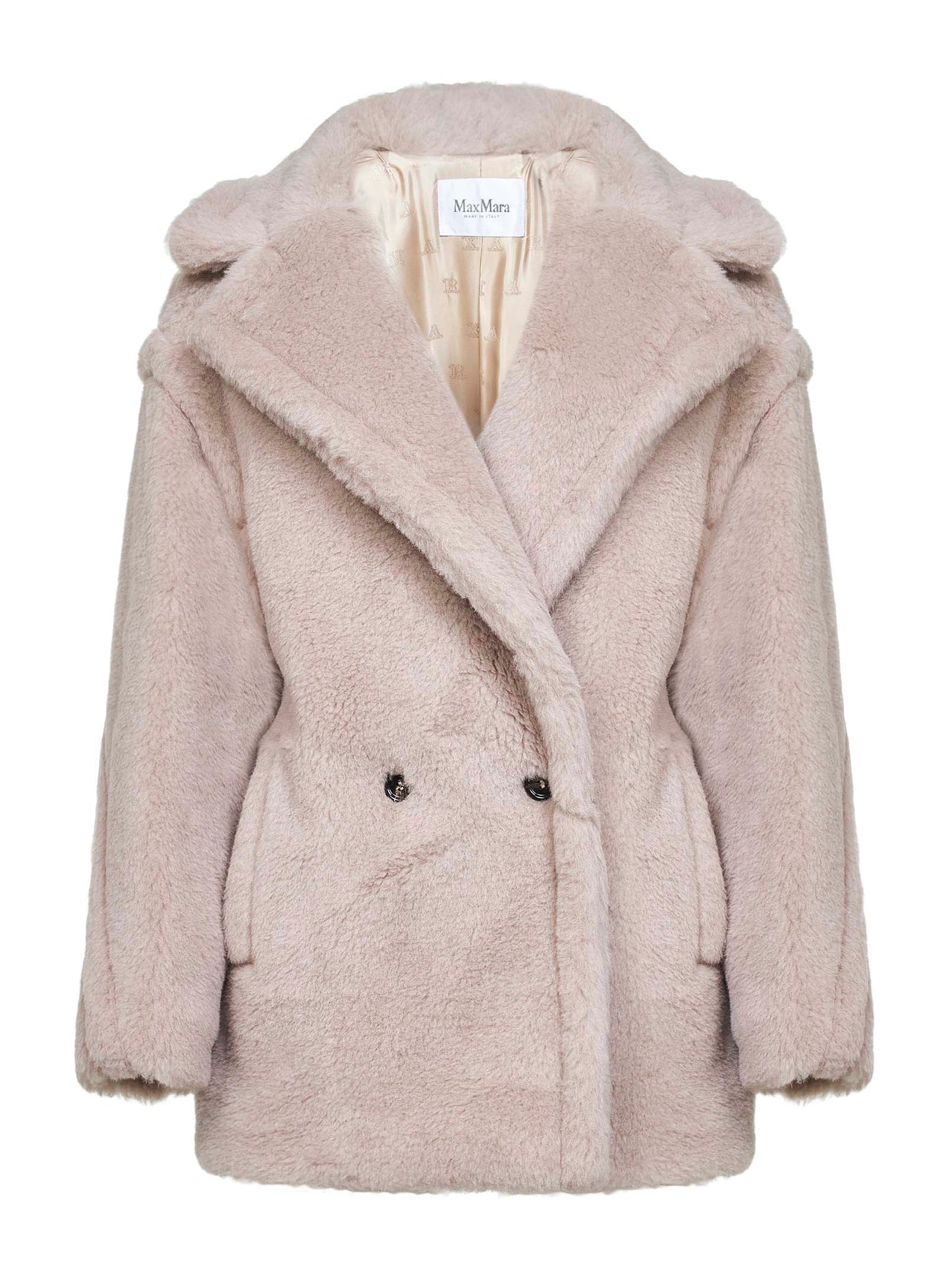 Cappotto Teddy Bear Icon Coat corto OLGA beige<BR/>