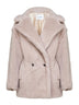 Cappotto Teddy Bear Icon Coat corto OLGA beige<BR/>