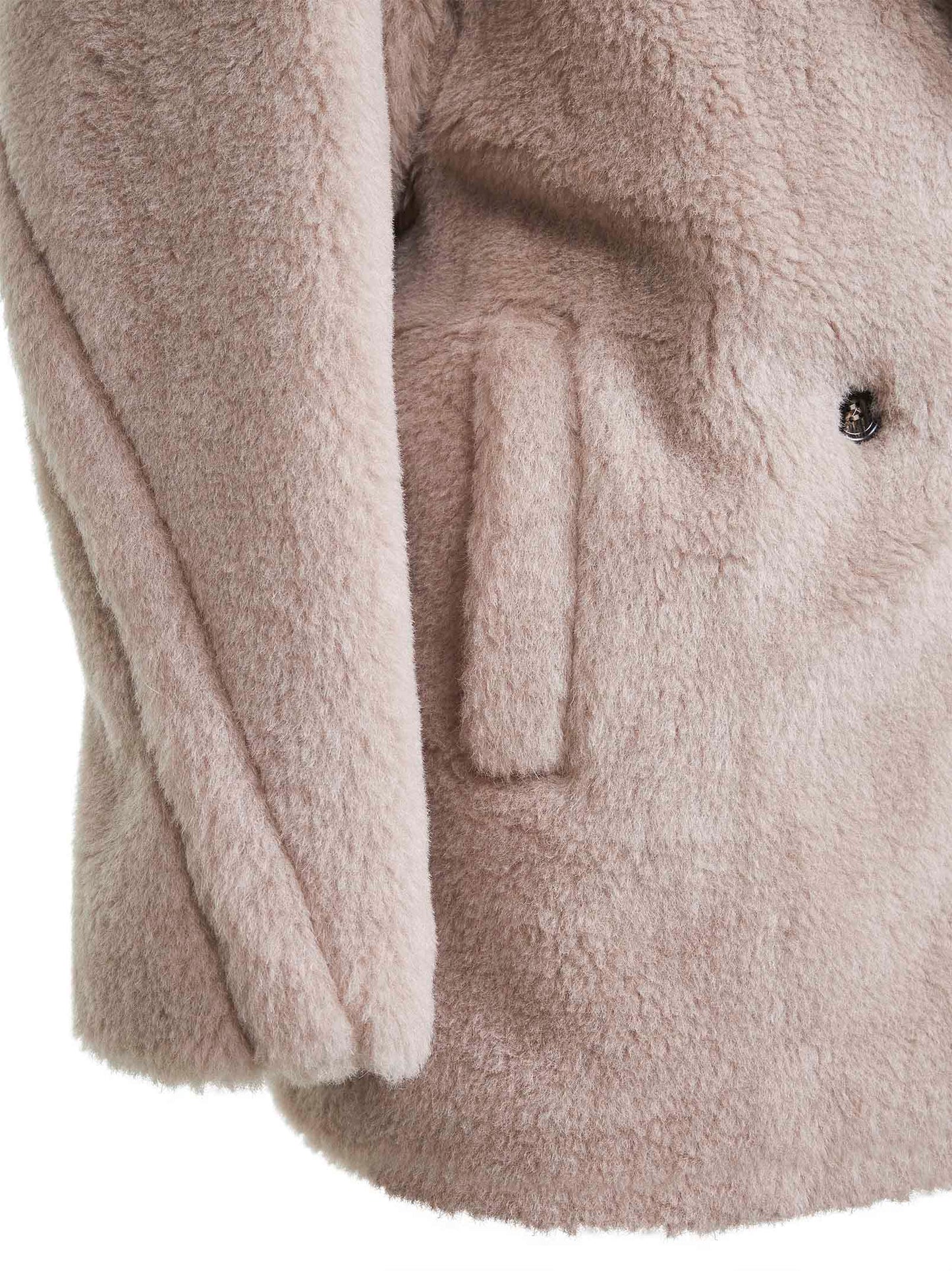 Cappotto Teddy Bear Icon Coat corto OLGA beige<BR/>