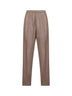 Turtledove stretch cashmere GATTI drawstring trousers