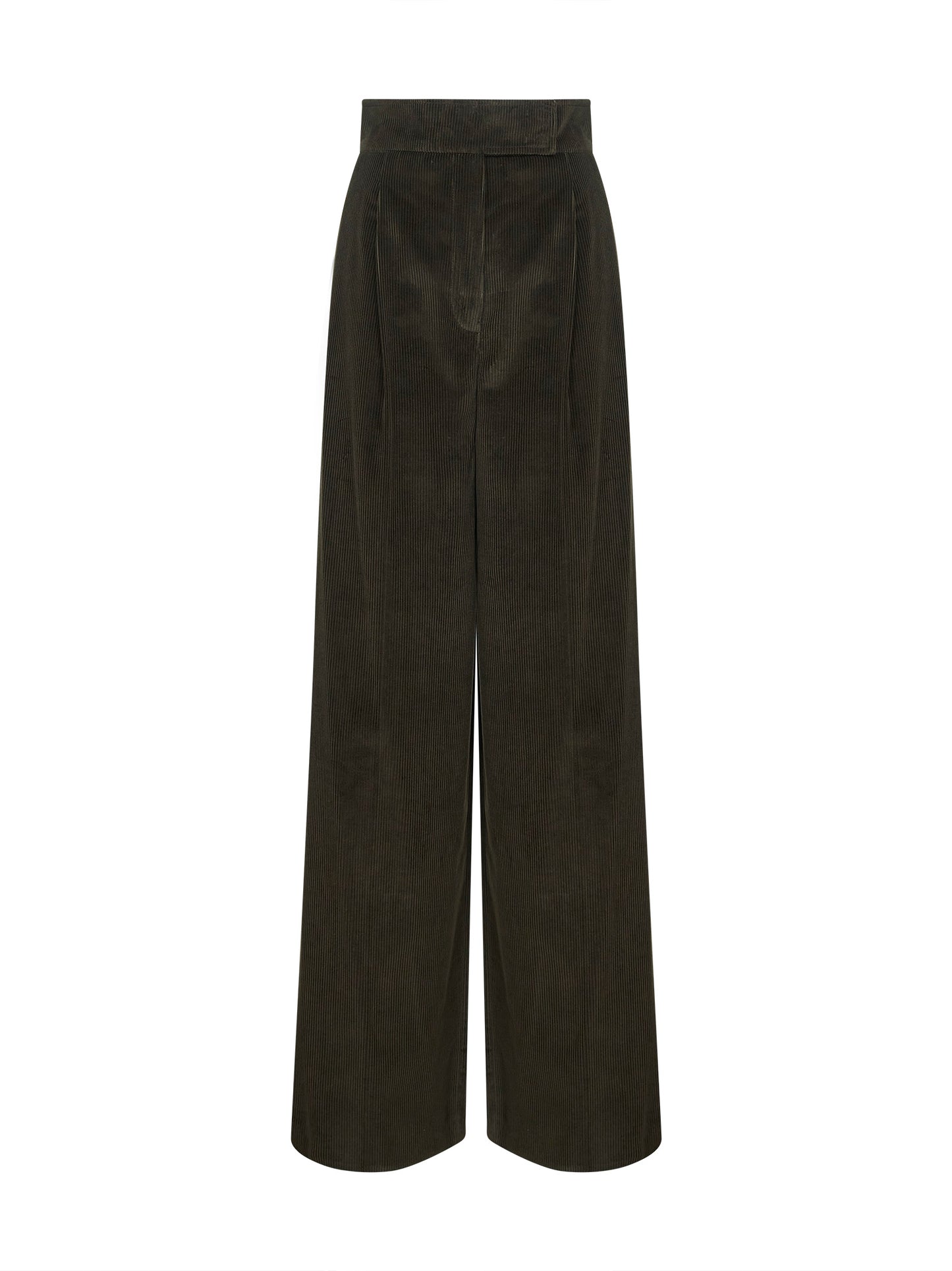 Pantaloni BOSSO1234 in velluto a coste verde