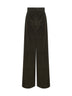 Pantaloni BOSSO1234 in velluto a coste verde
