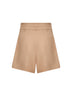 Shorts LOLA in cammello zibellinato cammello
