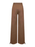 Brown wool knit NIGERIA trousers