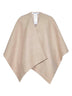 Beige double SERRA poncho