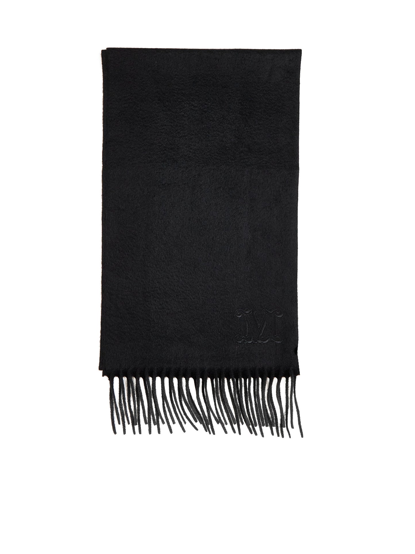 Sciarpa 'Wsdalia' in cashmere nero