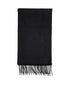 Sciarpa 'Wsdalia' in cashmere nero