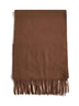 Stola WSDALIA in cashmere marrone