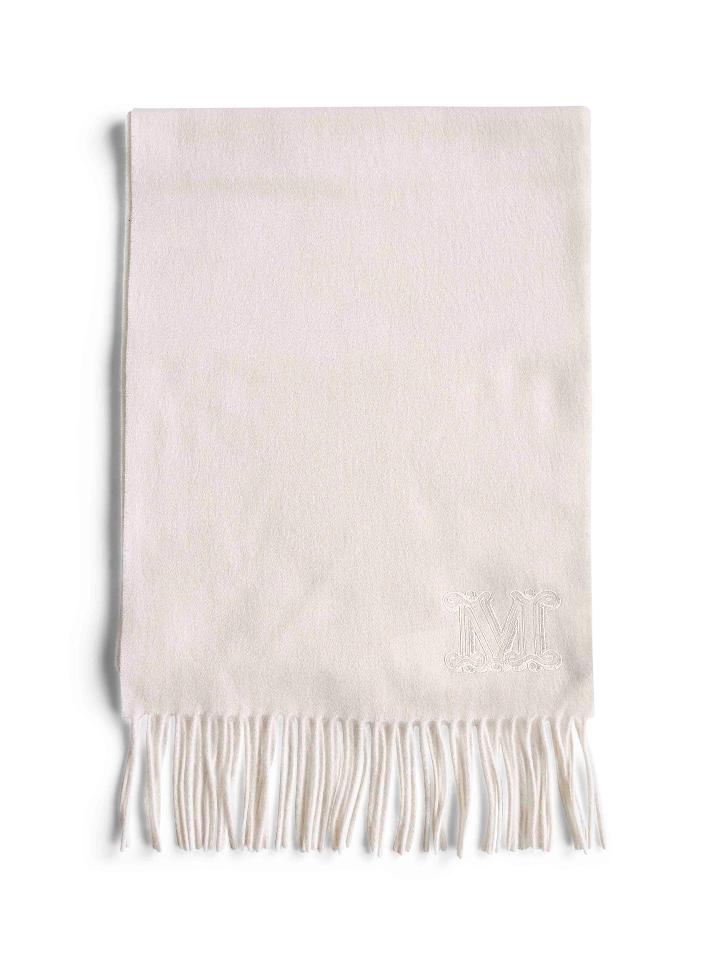 White cashmere WSDALIA stole