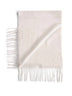 White cashmere WSDALIA stole