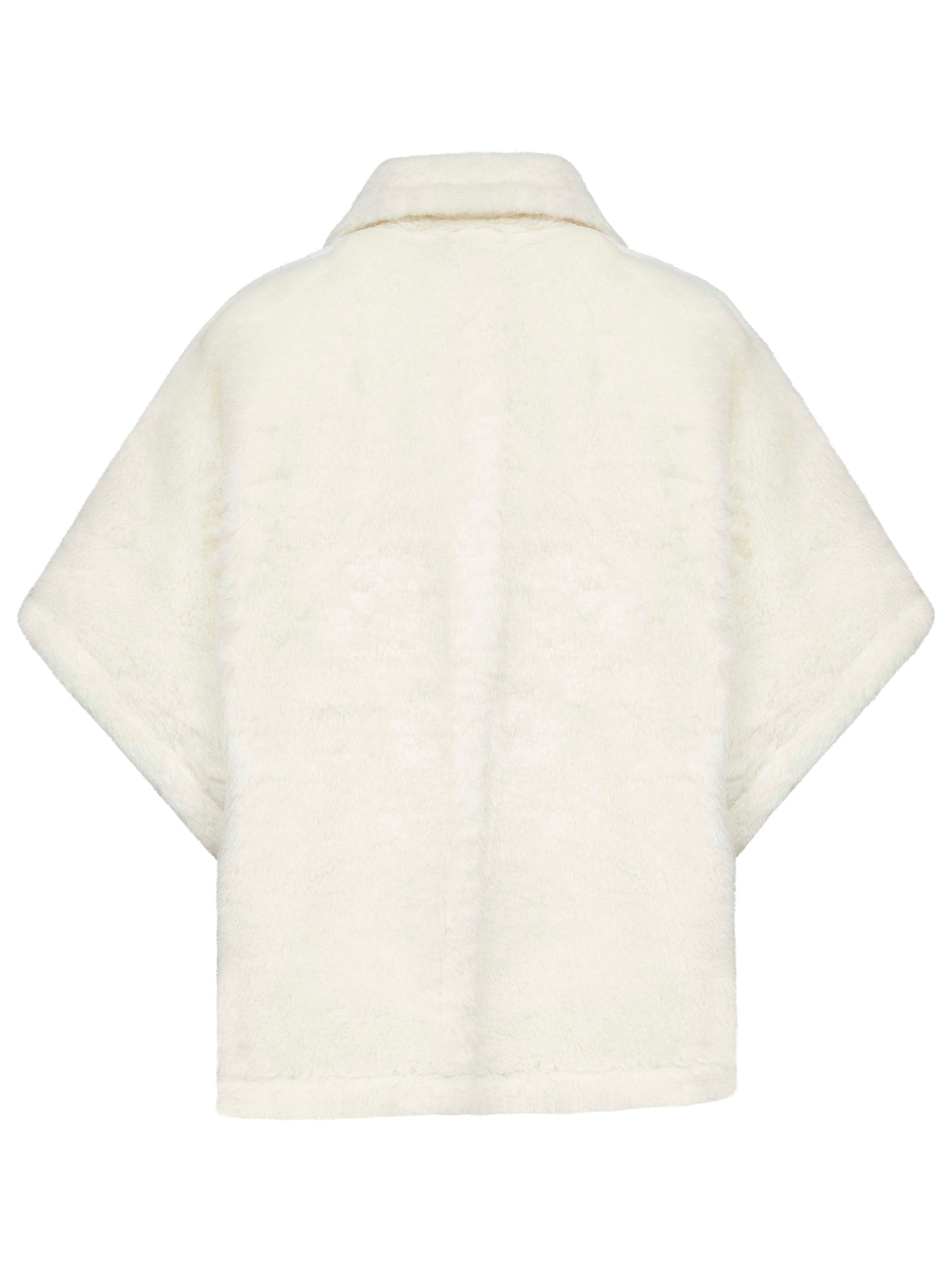 White Teddy fabric TEBE1 cape