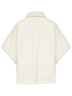 White Teddy fabric TEBE1 cape