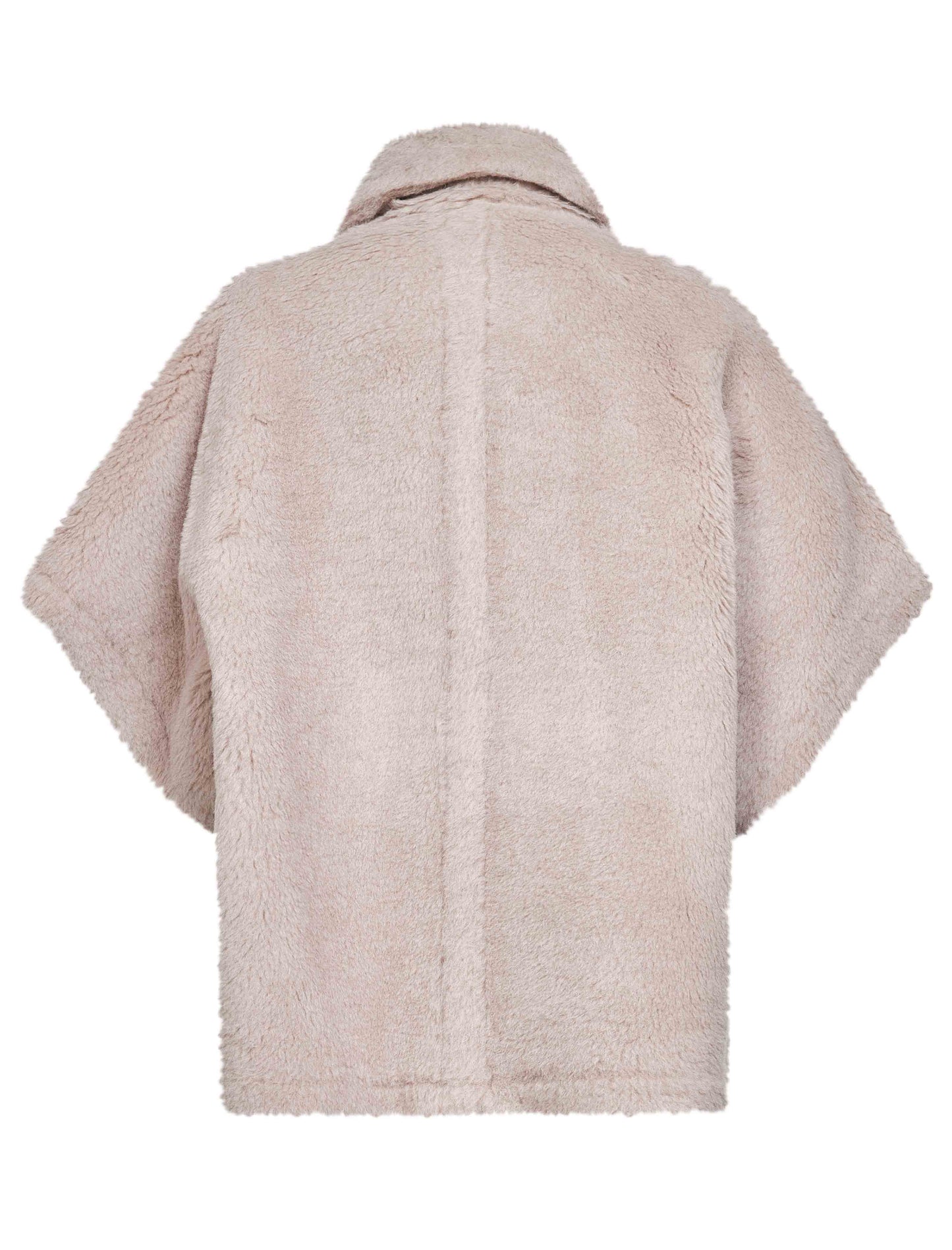 Mantella TEBE1 in tessuto Teddy beige