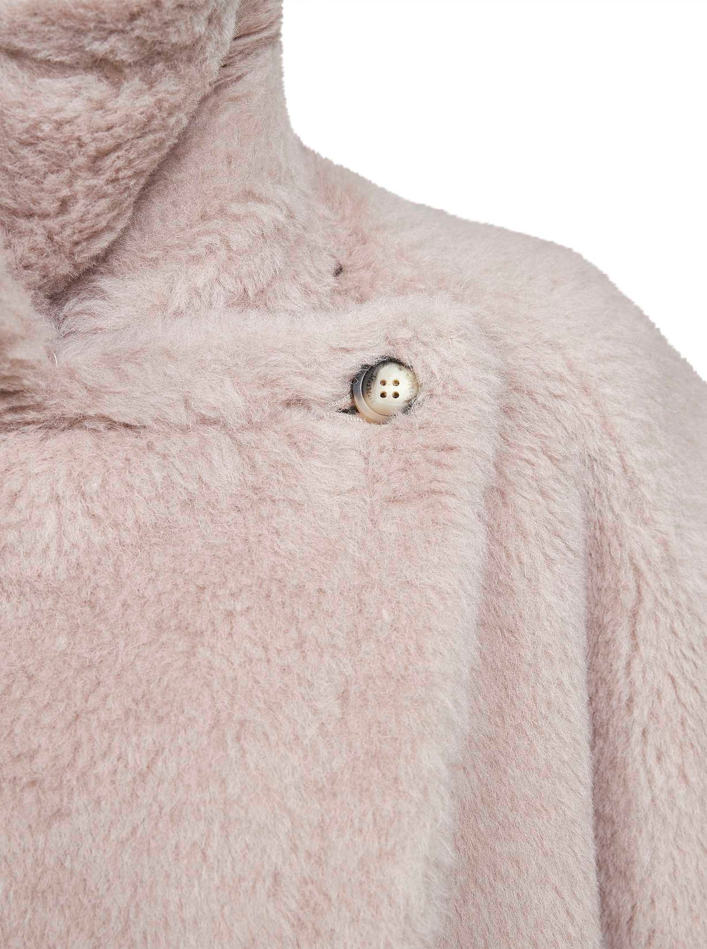 Mantella TEBE1 in tessuto Teddy beige