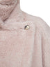 Mantella TEBE1 in tessuto Teddy beige