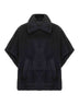 Black Teddy fabric TEBE1 cape