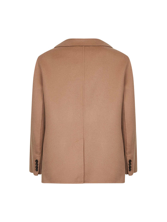 Beige double broadcloth LUKAS jacket