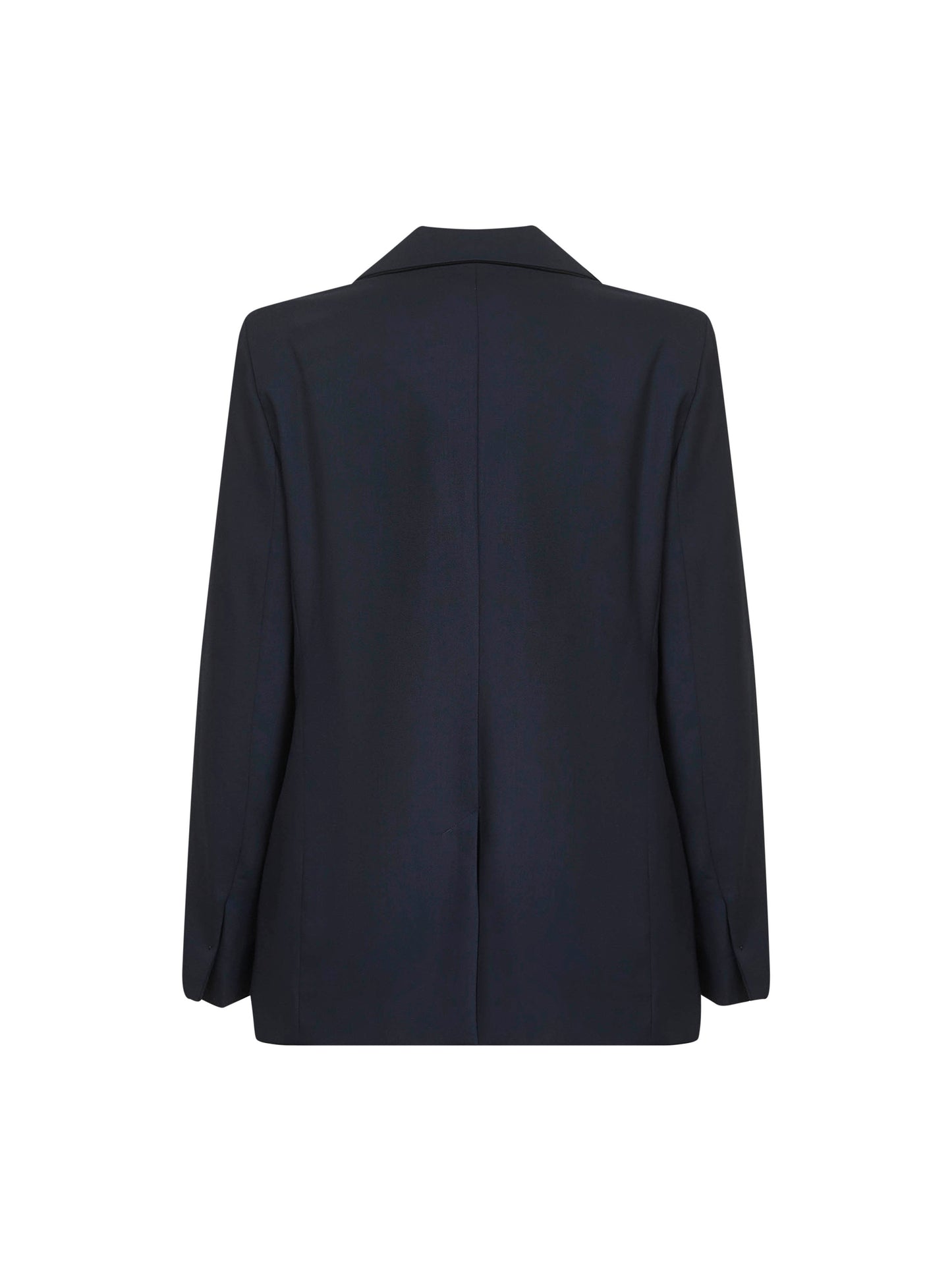 Blue crepe wool twill ESTER blazer