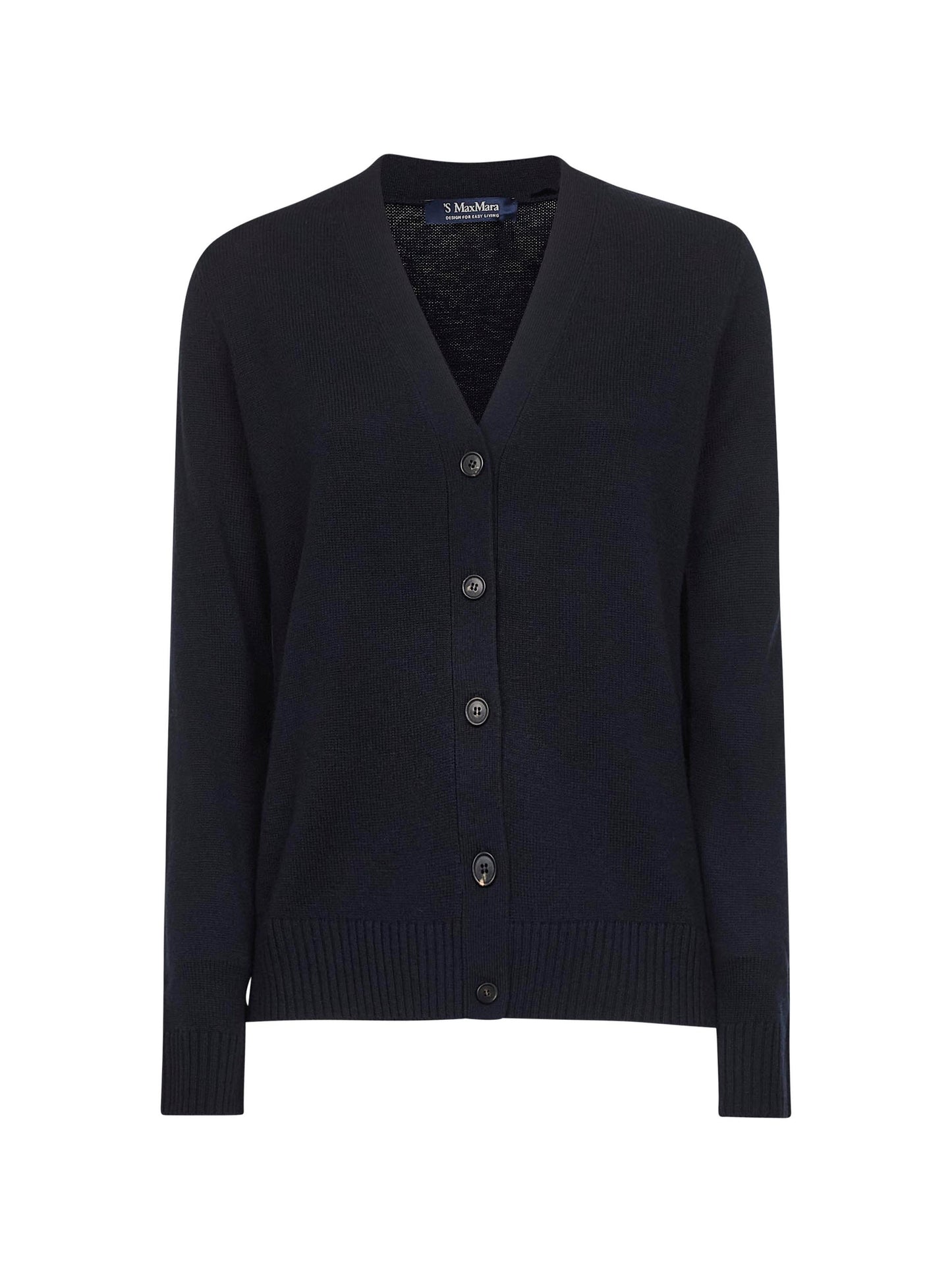 Cardigan APOLLO in maglia di lana blu