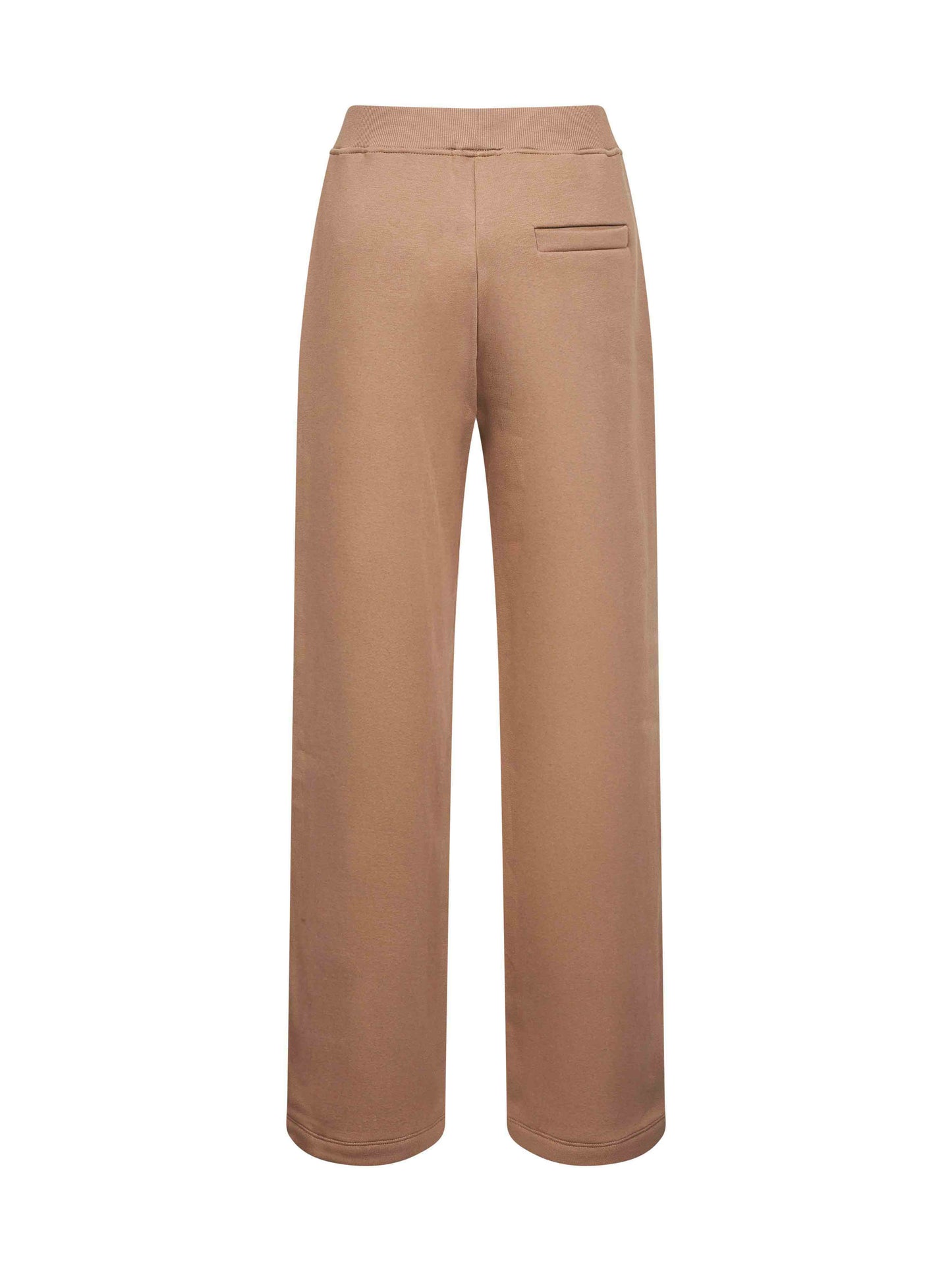 Pantaloni POMPEO in jersey di cotone biscotto