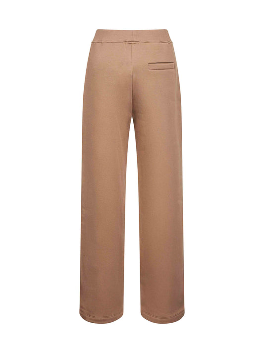 Biscuit cotton jersey POMPEO trousers