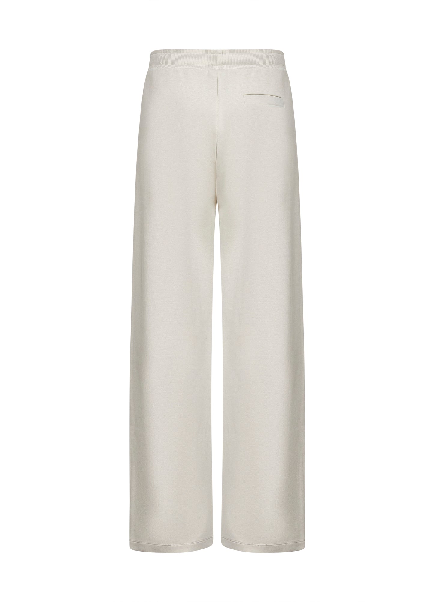 Ivory jersey POTENZA jogging trousers