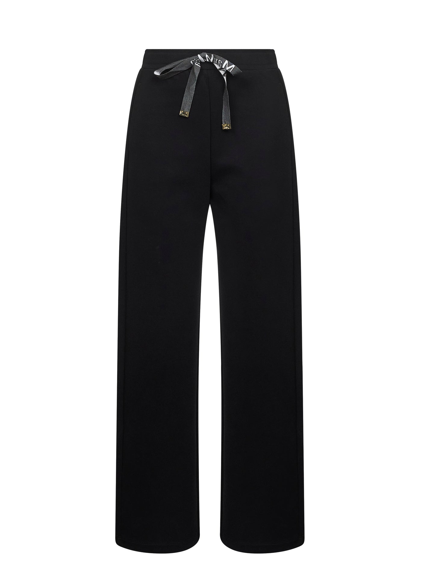 Black jersey POTENZA jogging trousers