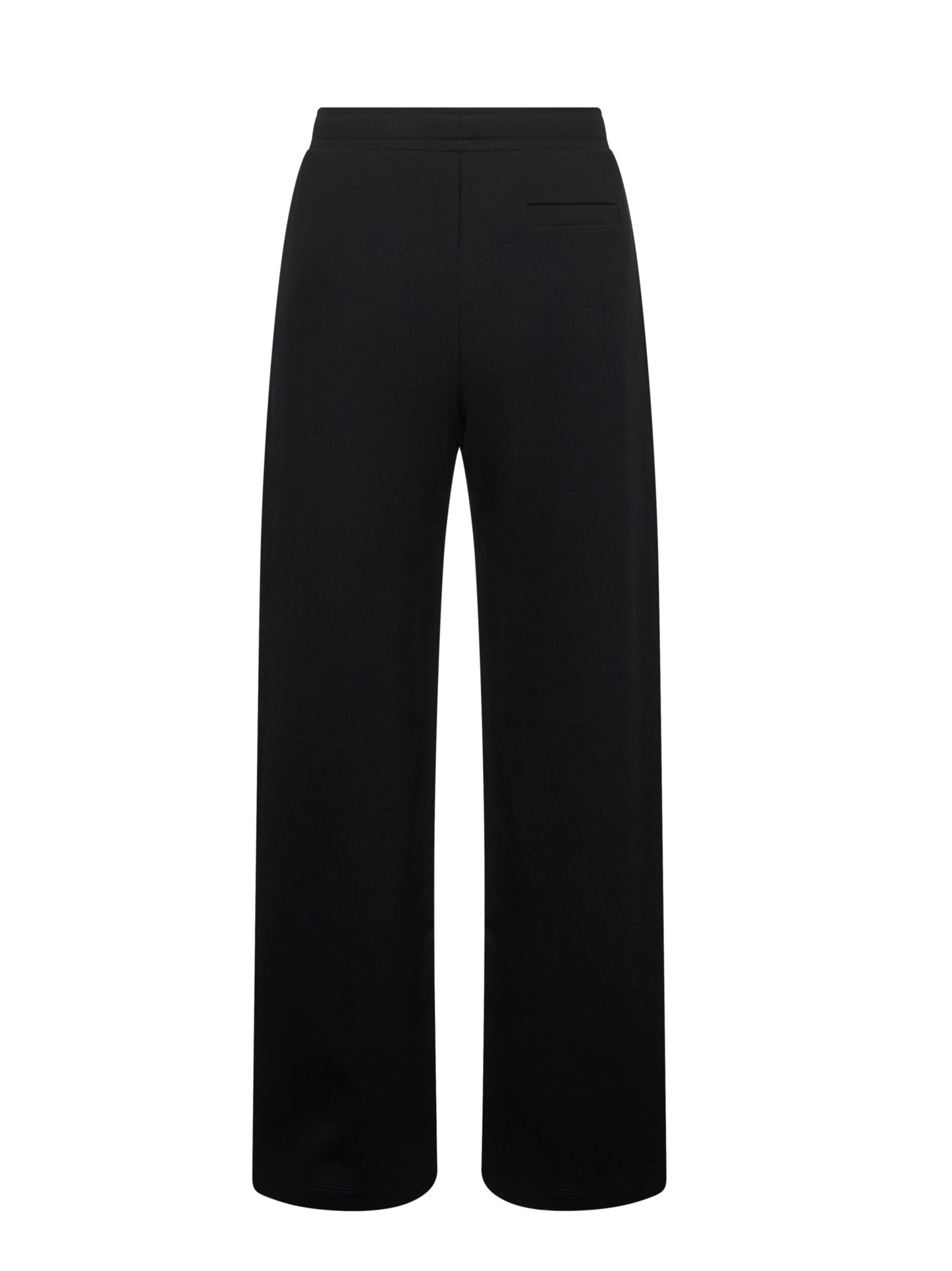 Black jersey POTENZA jogging trousers
