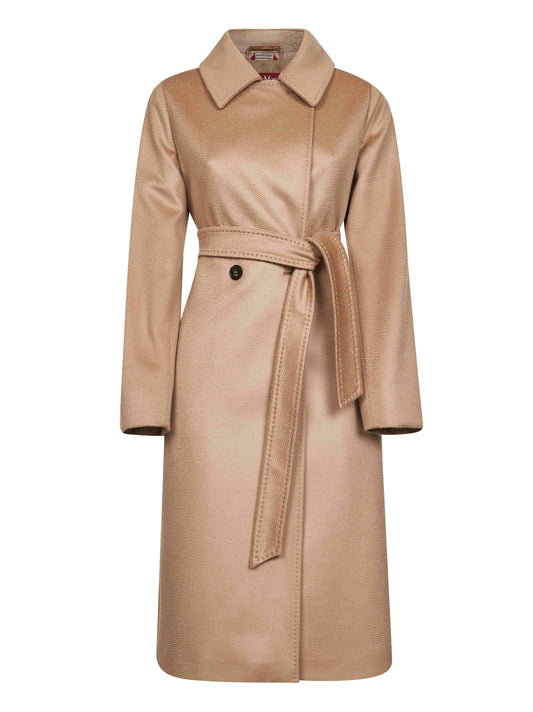 Camel broadcloth BCOLLAG robe coat