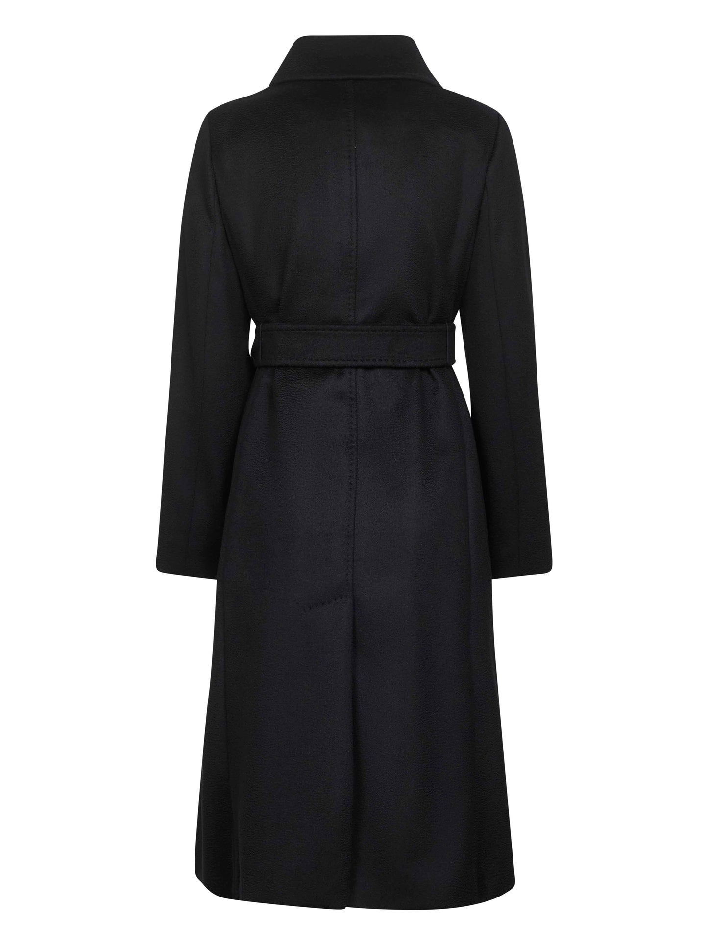 Black broadcloth BCOLLAG robe coat