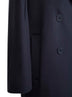 Cappotto over AGENDA in drap di lana blu