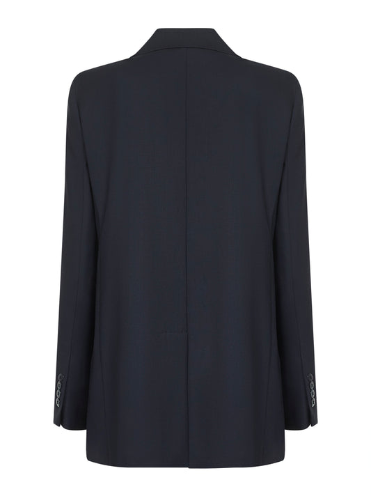 Blue virgin wool canvas NICE blazer