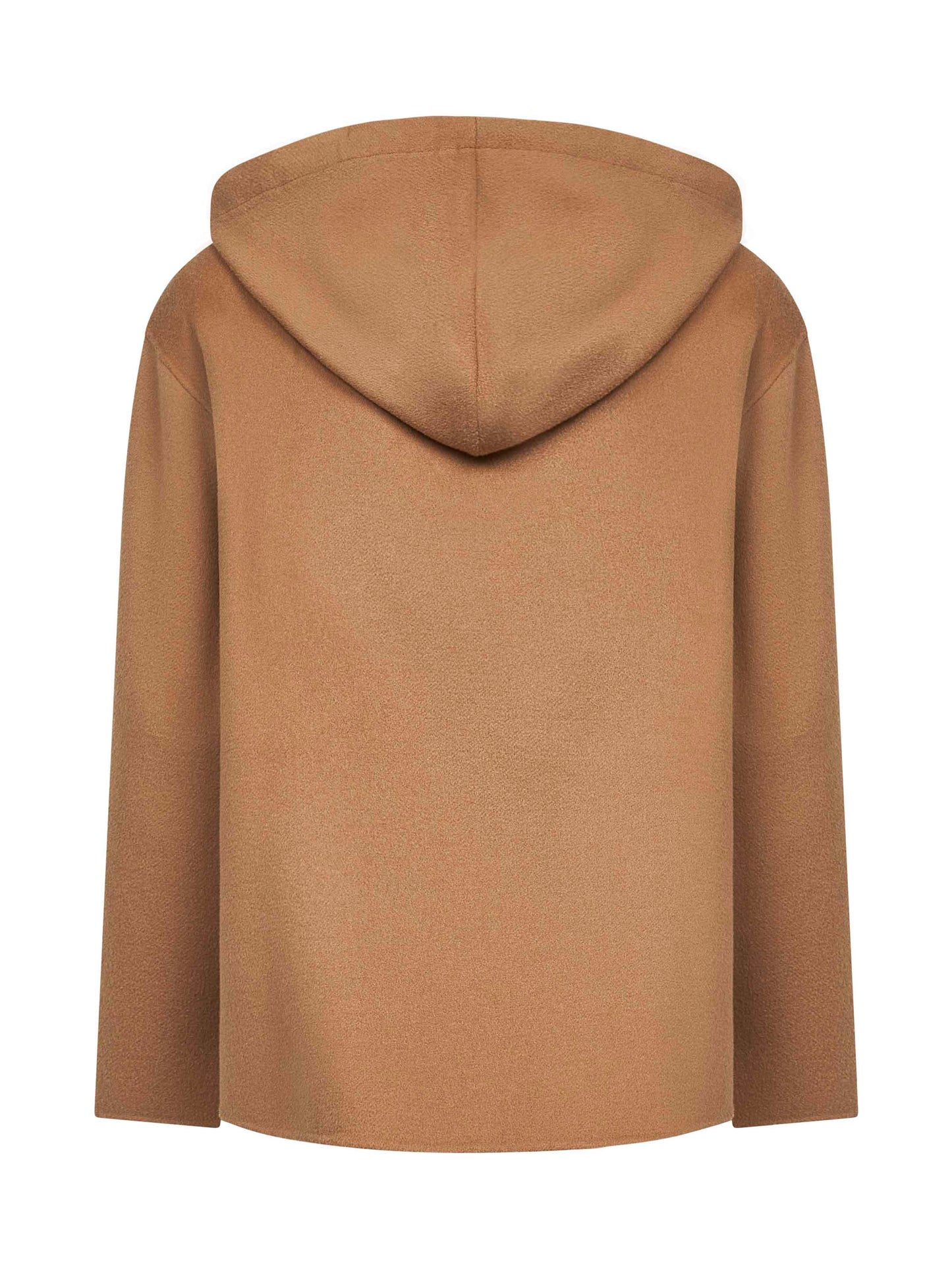 Giubbino corto MINA in doppio drap cammello