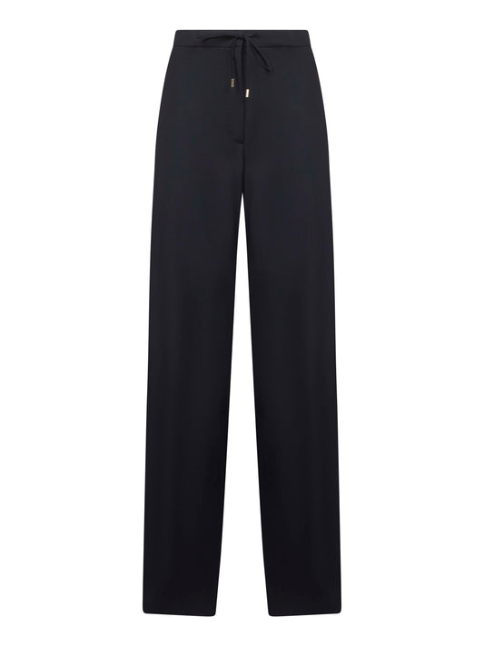 Blue wool canvas BERARD trousers