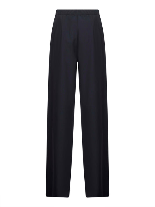 Blue wool canvas BERARD trousers