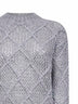 Maglia ELLADE in misto lana con paillettes grigio