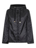Black GREENH padded hooded jacket