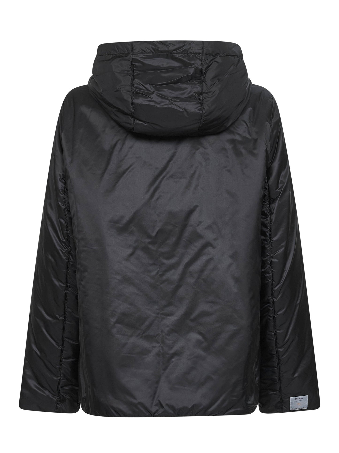 Black GREENH padded hooded jacket