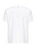 T-shirt Arnott stampata con ricamo bianca
