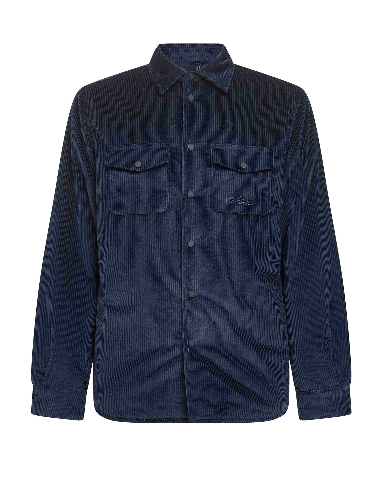 Blue corduroy Chalet shirt jacket