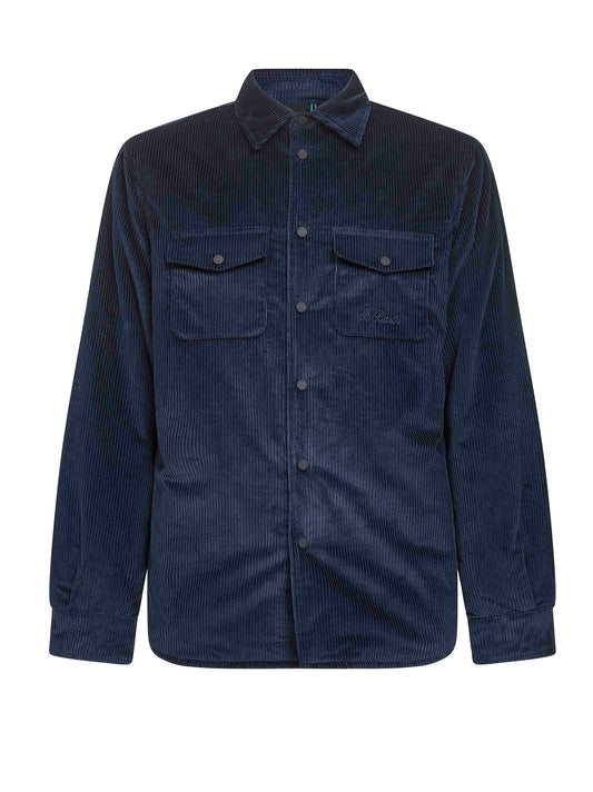 Blue corduroy Chalet shirt jacket