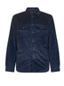 Blue corduroy Chalet shirt jacket