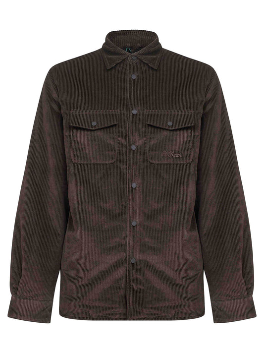 Brown corduroy Chalet shirt jacket